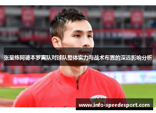 张呈栋阿德本罗离队对球队整体实力与战术布置的深远影响分析